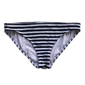 Vince Camuto Swim Bottoms Striped Navy White Pattern Size-XS Can fit a Small